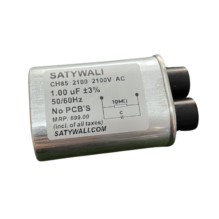 1 Mfd Capacitor for Microwave Oven High Voltage Capacitor - Image 3