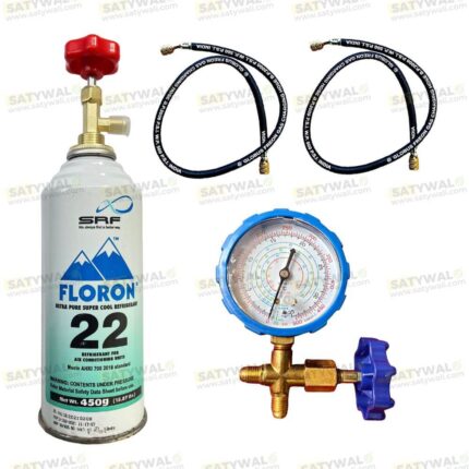 R22 Gas Can 450gm Floron Compatible with all Air Conditioners