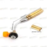 Double Gas Welding Brazing Flame Gun Soldering Pipe Flamethrower Compatible Camping & Welding