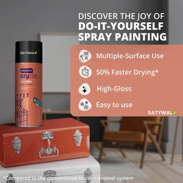 Spray Paint | Decent DIY Aerosol Gloss Finish 400 ml - Image 7