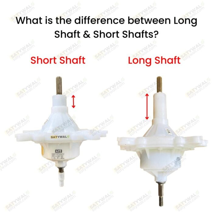 Gearbox for Whirlpool Long Shaft Semi-Automatic Washing Machine - Image 6