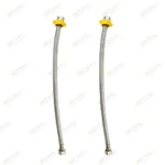 Geyser connection Pipe Heavy Stainless Steel for Wash Basin (Pack of 2)