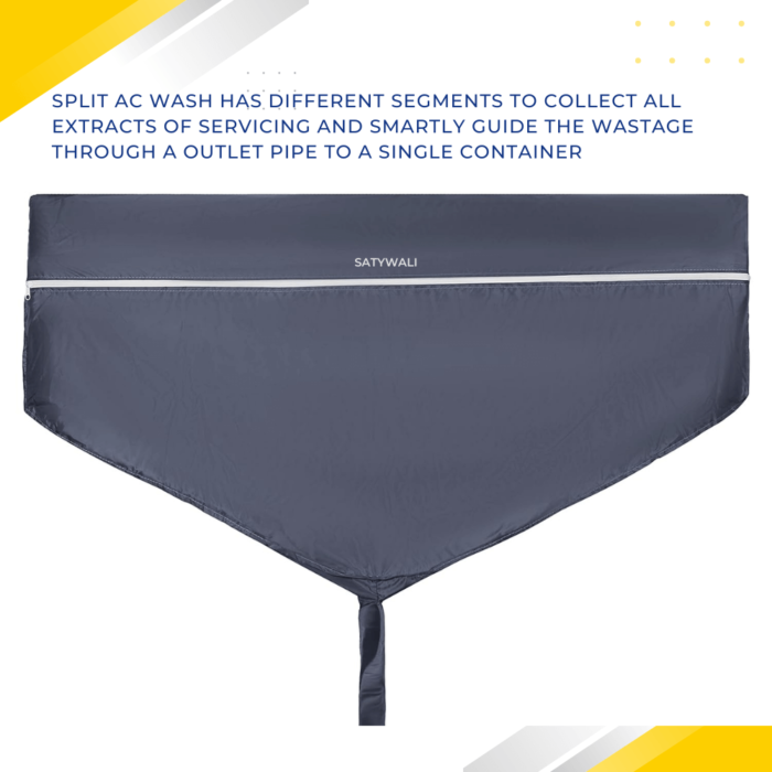 Split AC Servicing Wash Cover Bag