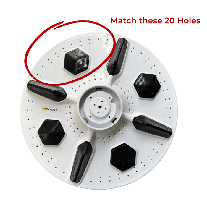 Pulsator Compatible with Whirlpool 9kg