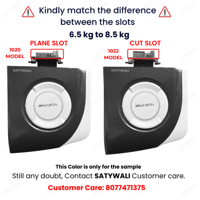 LG Spin Lid 1020 Door Plane Wind Jet Dry Compatible with 6.5 Kg to 8.5 Kg Washing Machine 1020 - Image 8