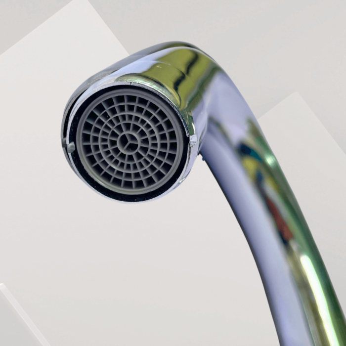 Swan Neck Pillar Tap with 360° Silicone Spout Brass Chrome Finish for Wash Basin and Kitchen & Bathroom - Image 7