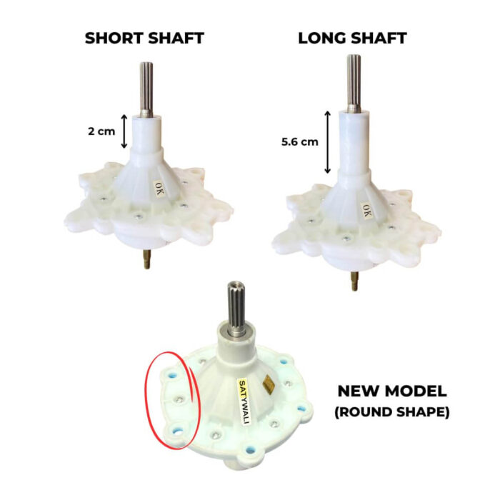 Gearbox for Whirlpool New Model Semi Automatic Washing Machine - Image 6