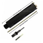 Diamond Core Drill Bit with SDS Adapter 63x370mm (2.5x14 inch) Dry Drilling Depth Ultimate for Concrete/HVAC - Image 2