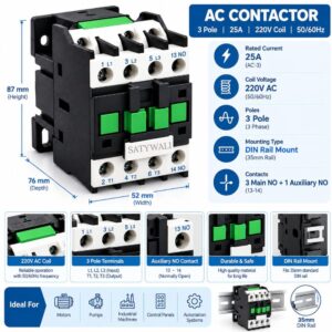 3 Pole Contactor 32A